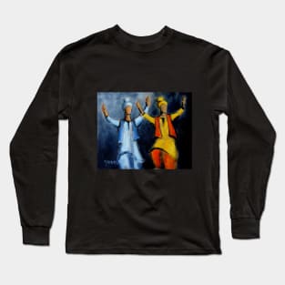 Bhangra dancers Long Sleeve T-Shirt